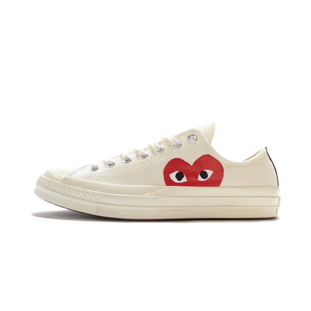 【逢甲FUZZY】Converse CDG PLAY 川久保玲 1970 白 大愛心 高筒 低筒 150207C 150205C