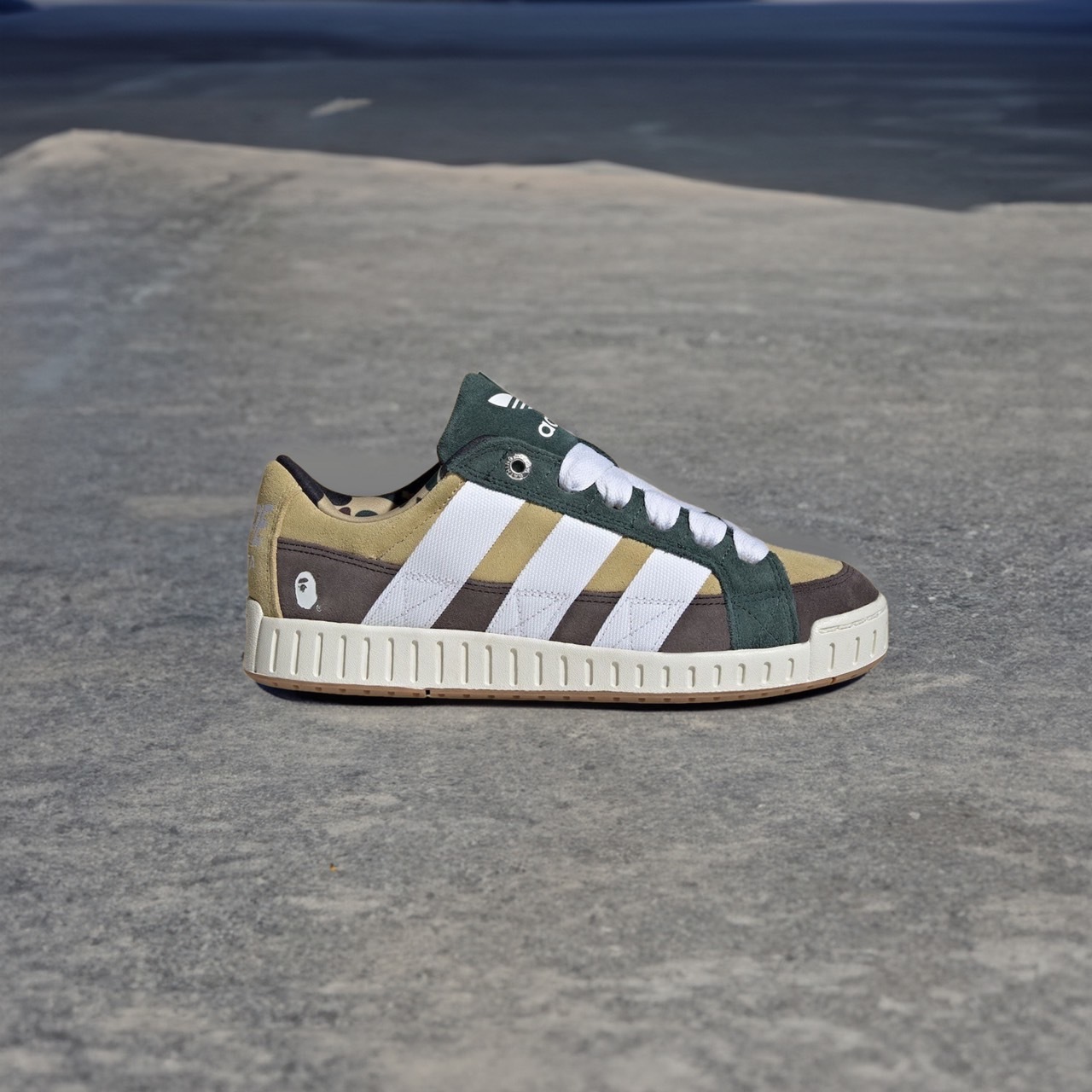 NICEDAY 代購 BAPE x adidas N Sand 黃褐色 綠褐色 男女尺寸 聯名款 IE6118/IE6117