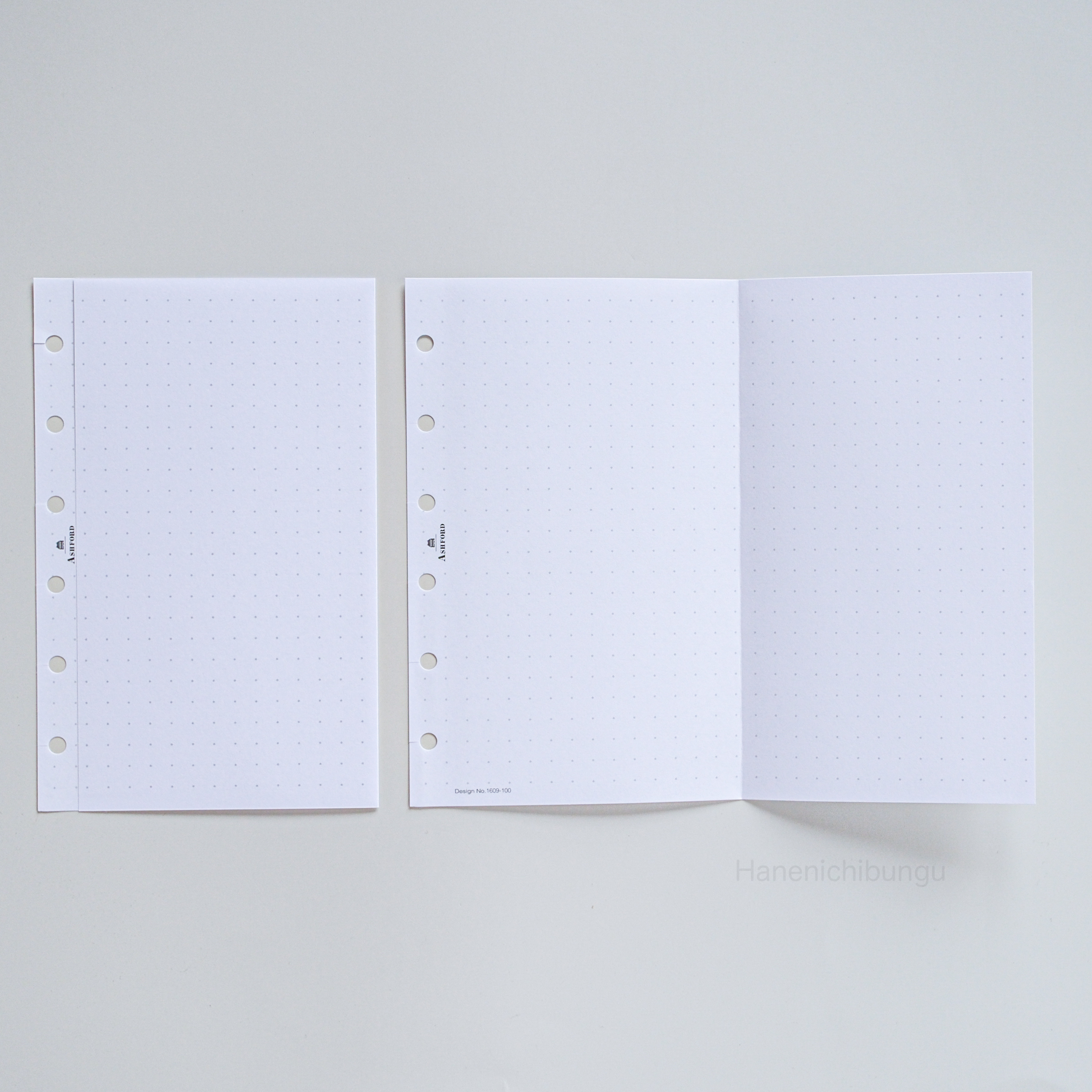 MINI6／點格紋兩折式內頁2mm（30張入）