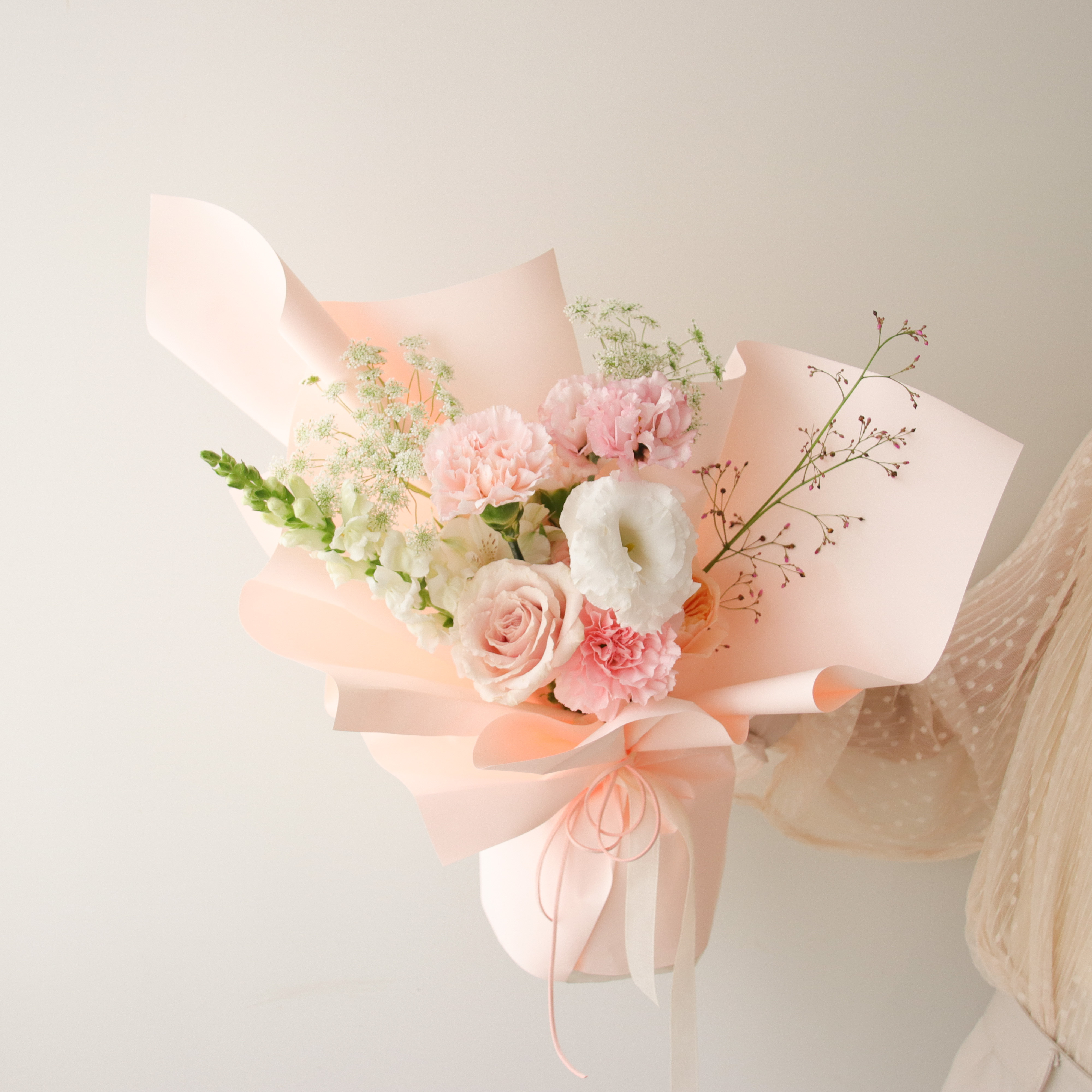 溫柔款康乃馨花束（多色可選）