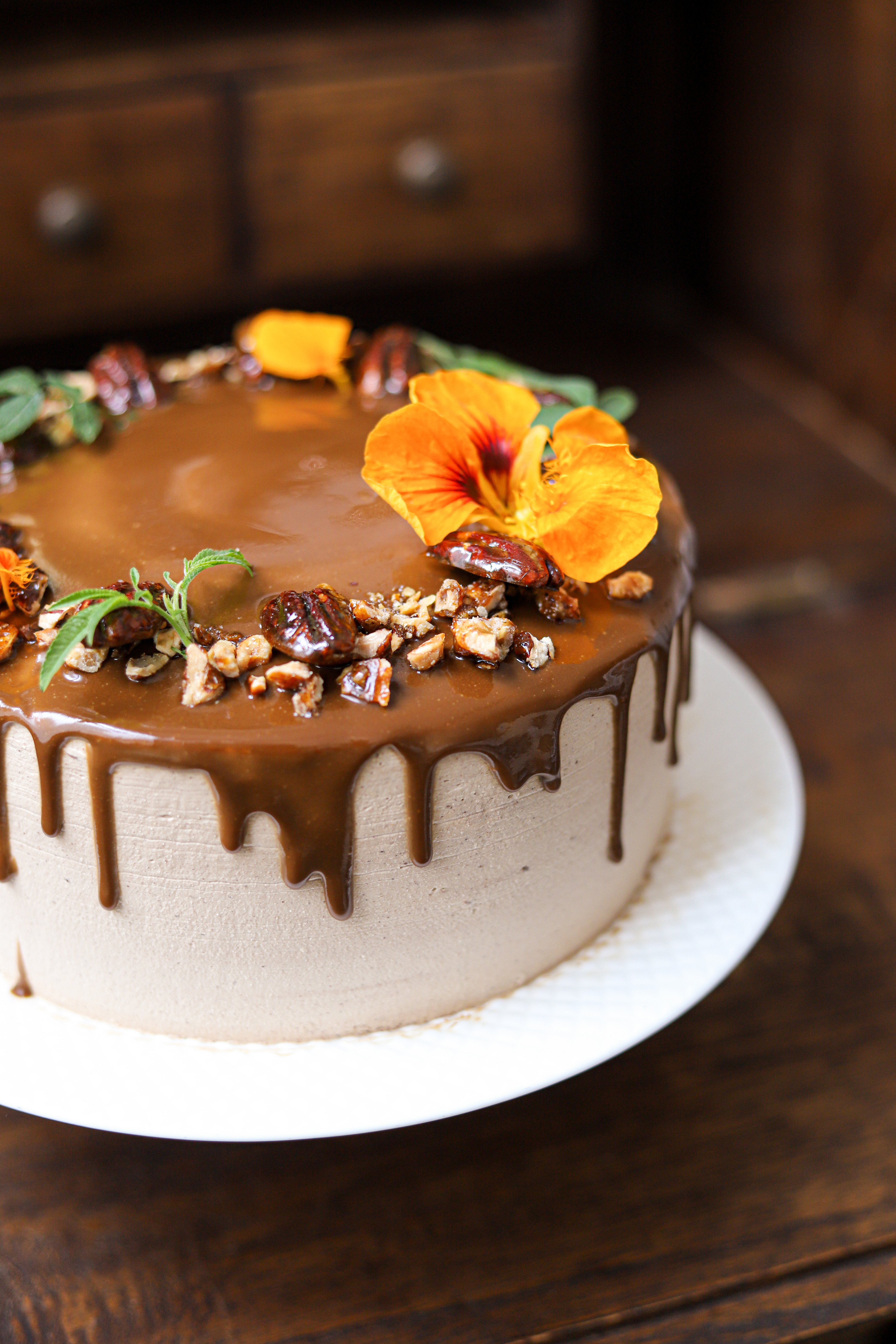 純植物焦糖海鹽拿鐵旦糕