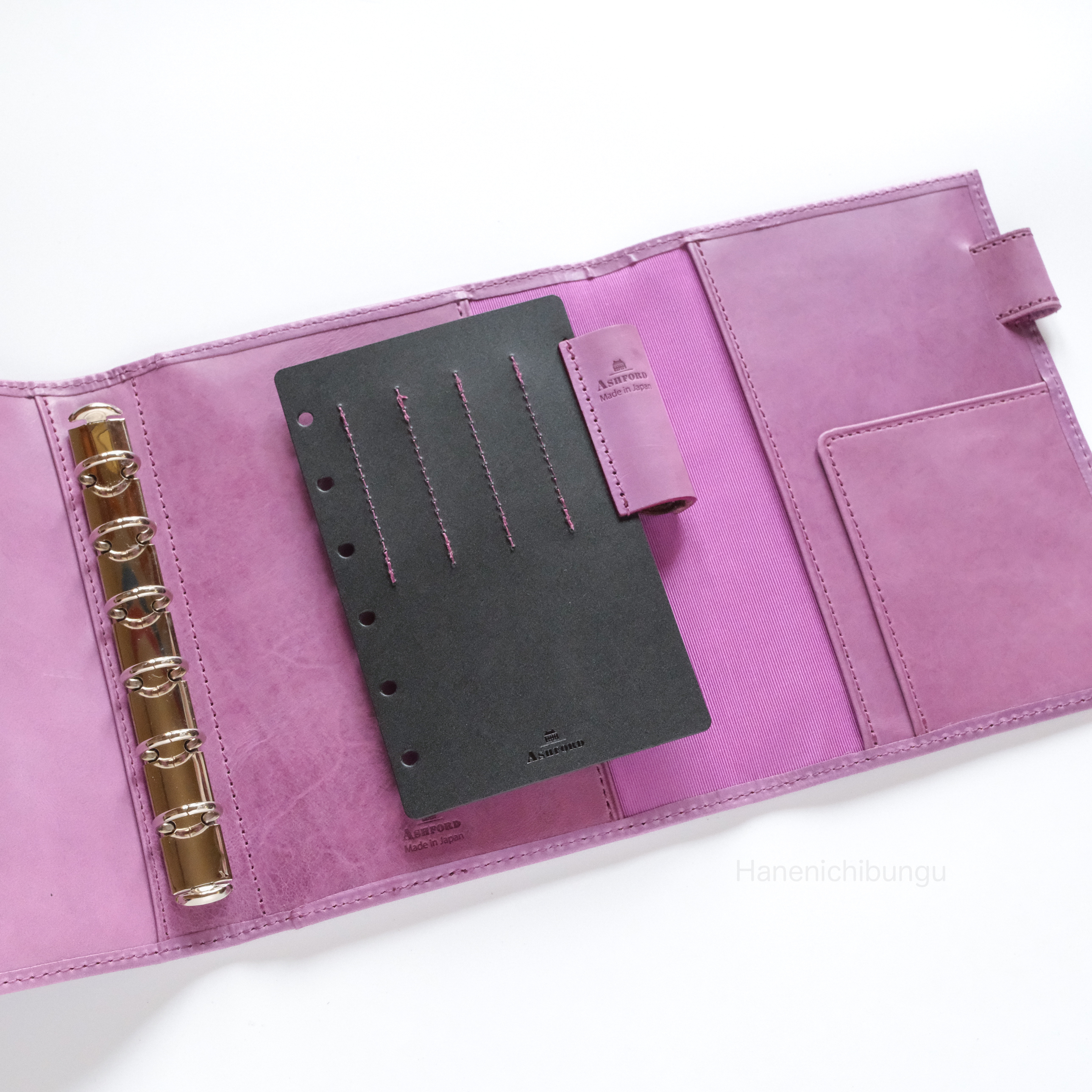 【加贈點數10倍】MICRO5／VITALITA 三摺式萬用手冊＋四入筆插內頁／紫色套組