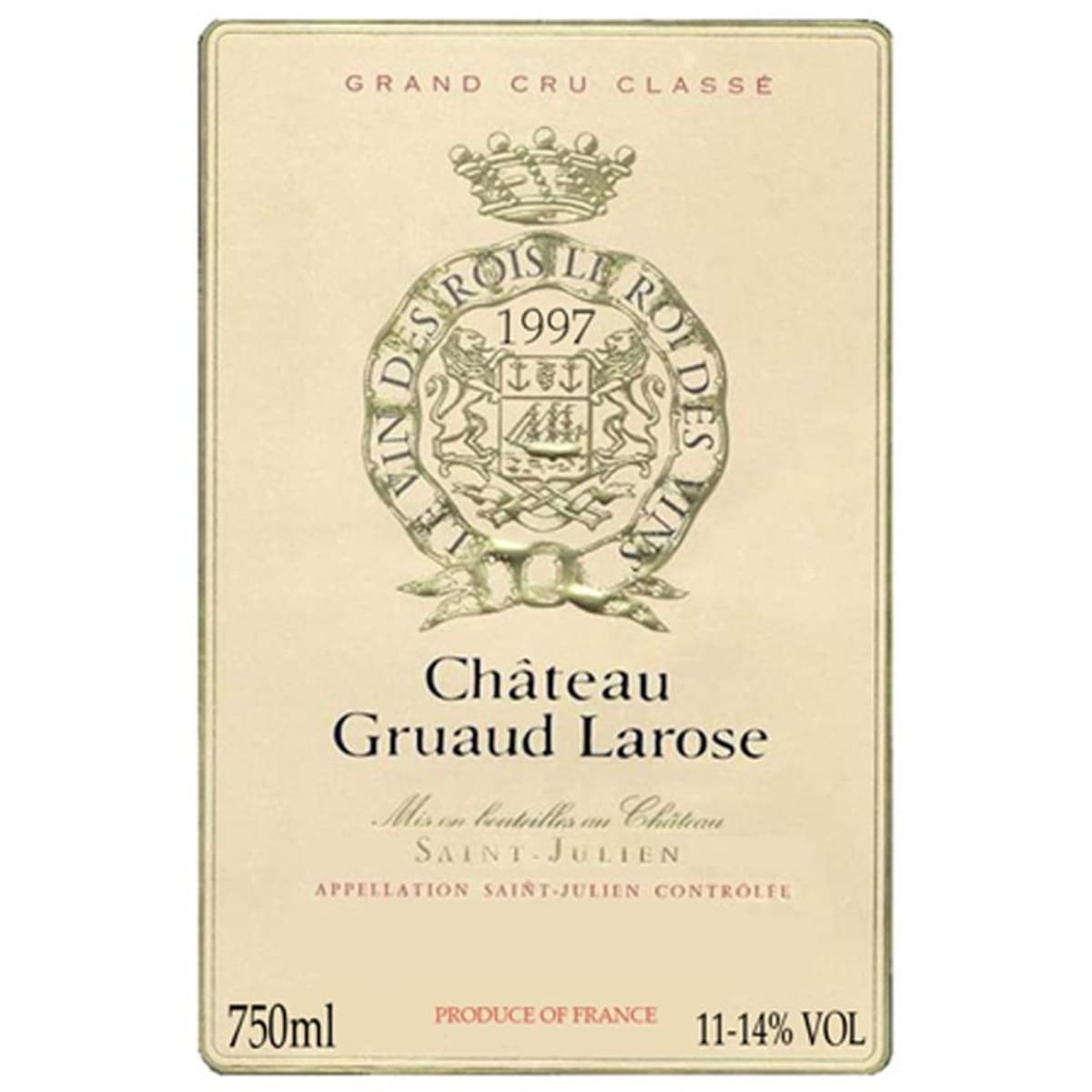 Chateau Gruaud Larose 1997