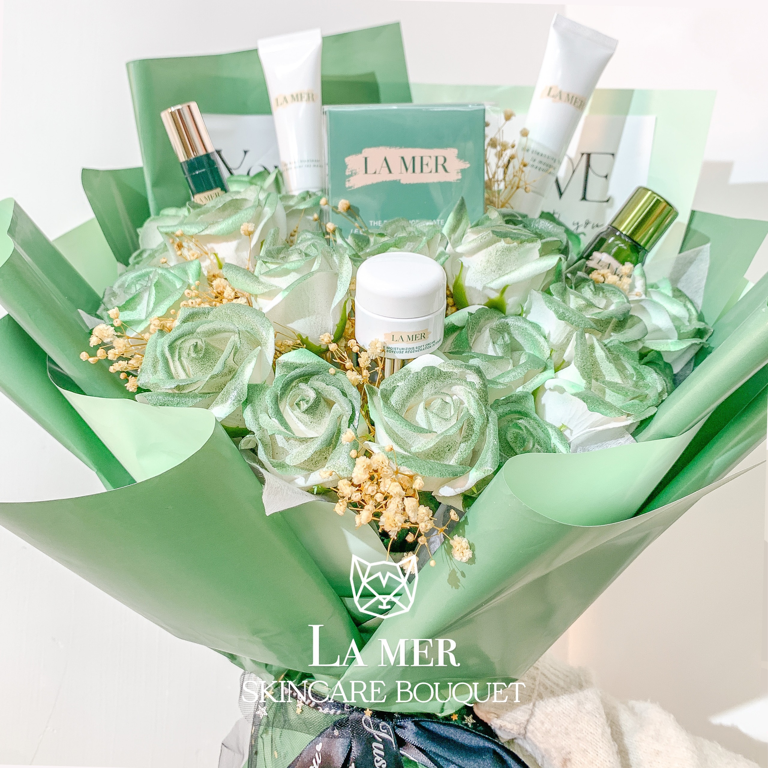 LA MER - Bouquet Combination 💐 全港首創手工製作聖誕禮物生日禮物 skincare bouquet 護膚品花束