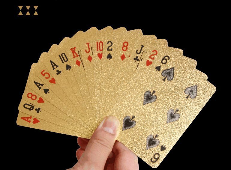 防水防污彈性高質量啤牌(金扭)