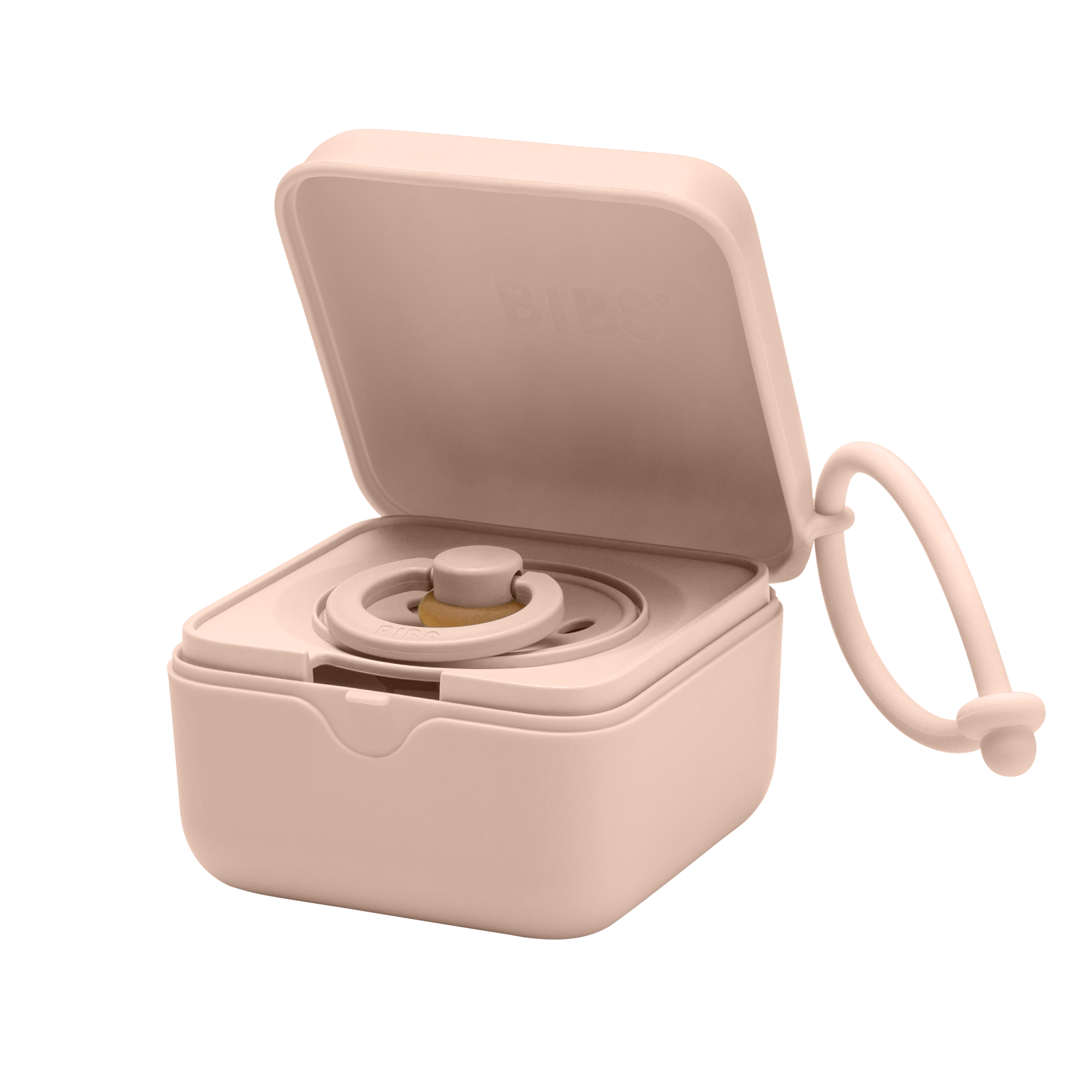 BIBS 奶嘴盒 粉色