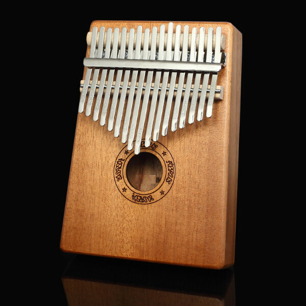 kalimba17音桃花芯木拇指琴 手指琴卡林巴琴 小樂器