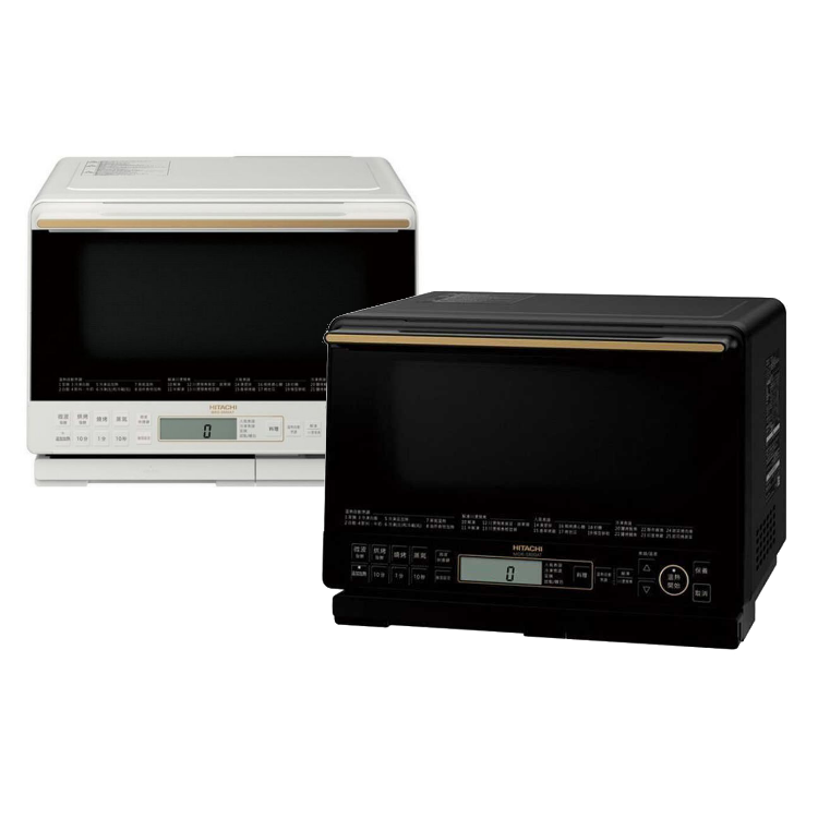 HITACHI 日立 31L過熱水蒸氣烘烤微波爐(MROS800AT)-白色