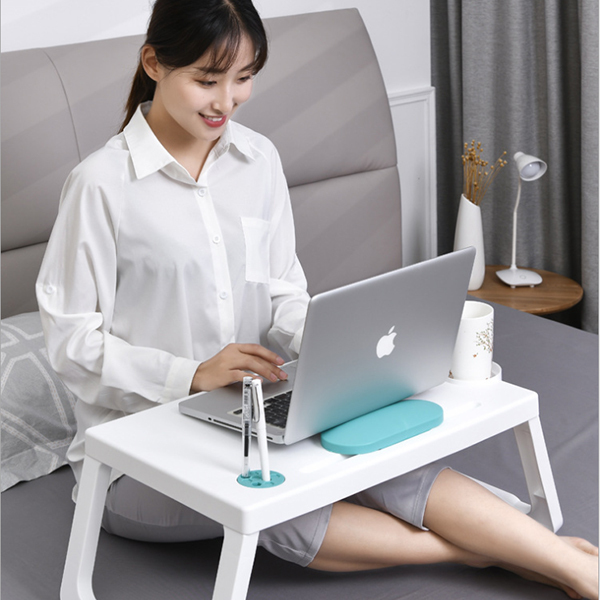 Korea JK folding computer table lazy table student dormitory bed portable laptop table confinement dining table (J0152)