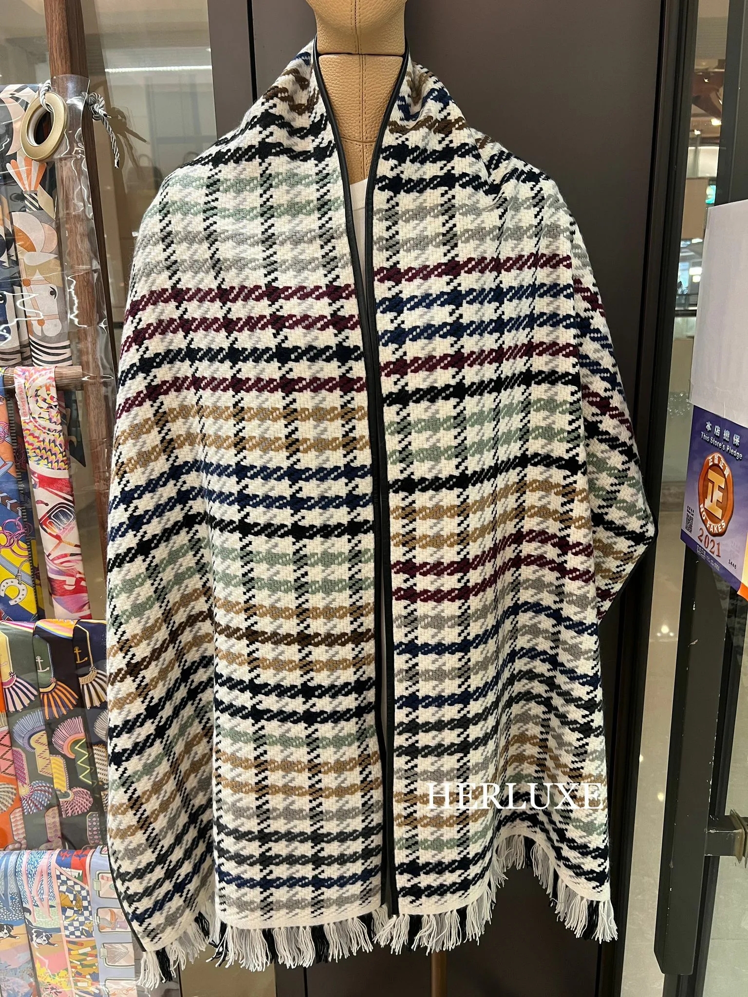 Muffler 100% cashmere 50x190cm