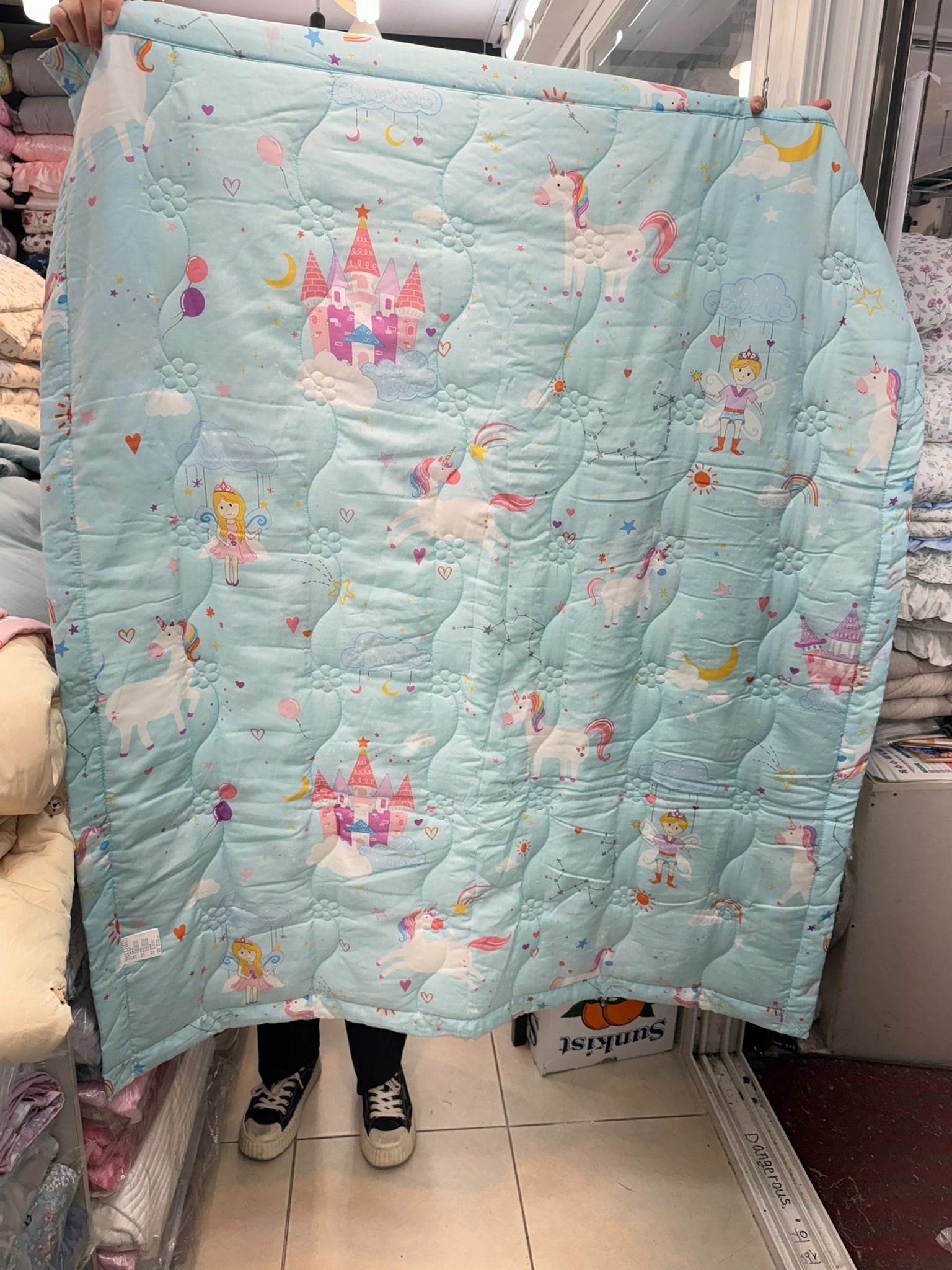 O34 獨角獸 枕頭袋 莫代爾 天絲枕頭套  $119/1 個。220/1 對  made in korea