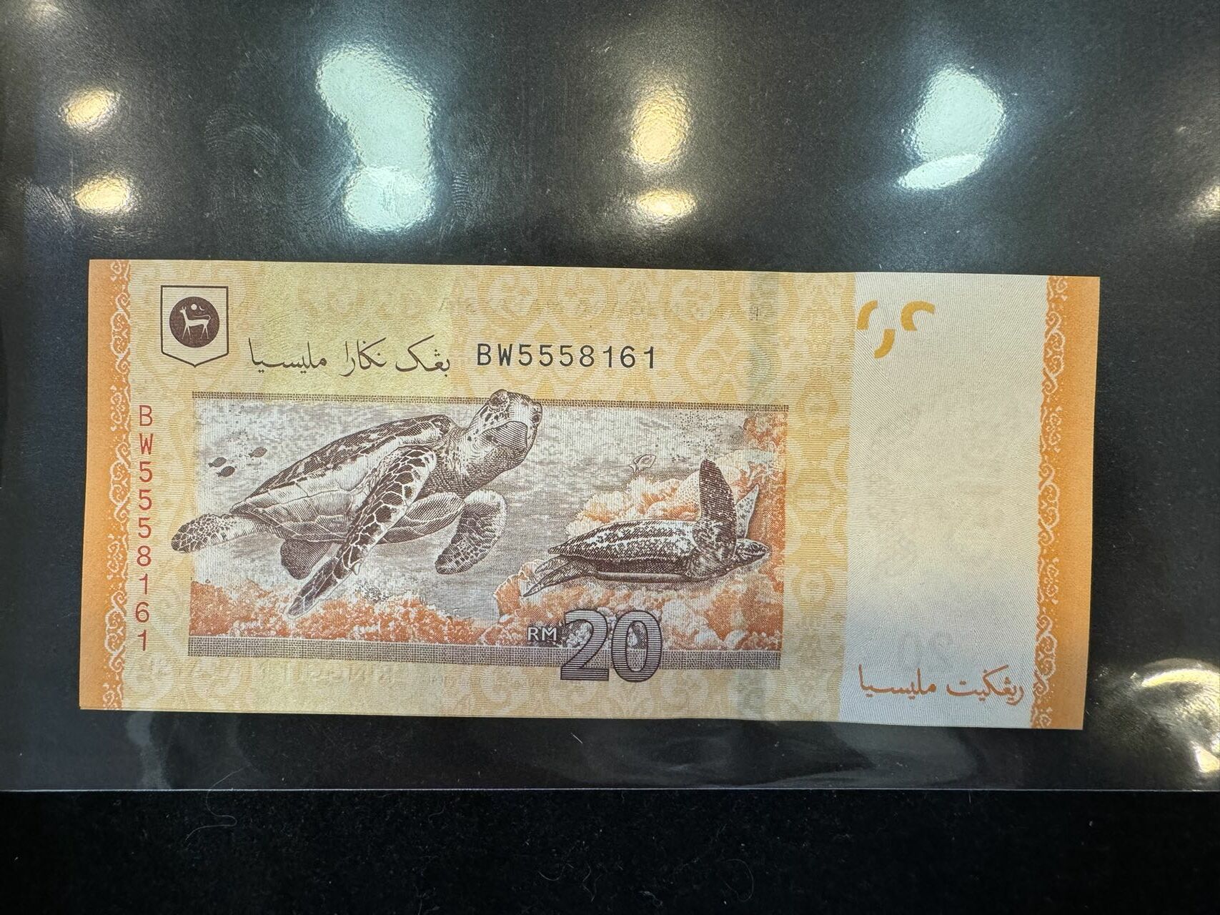 2012馬來西亞紙幣20元