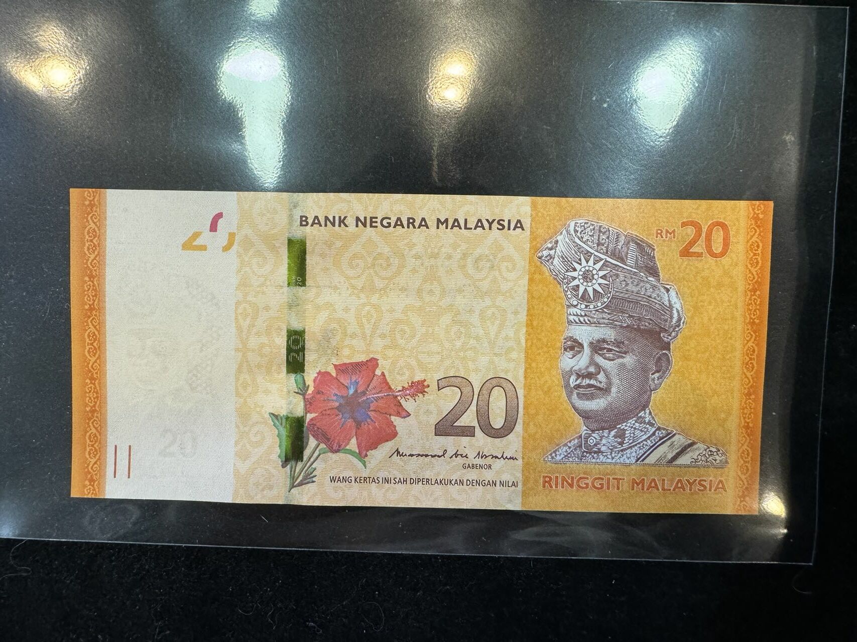 2012馬來西亞紙幣20元