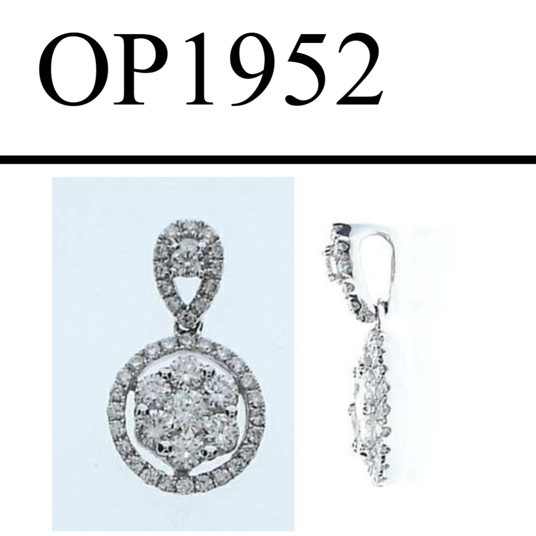 OP1952 鑽石吊咀 18KW