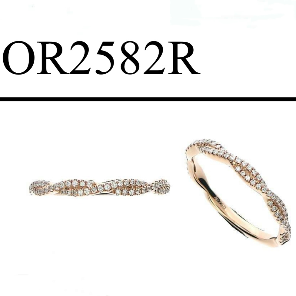 OR2582R 鑽石戒指 18KR