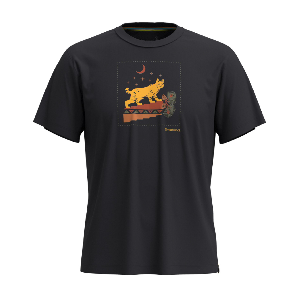 Smartwool 美麗諾羊毛混紡 塗鴉短 Tee / 中性版型