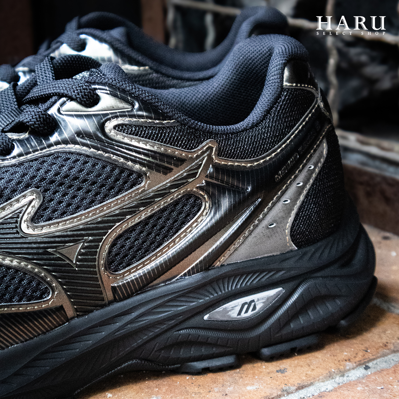 美津濃 MIZUNO RACER S EVA 中底 復古 黑魂 黑銀 銀灰色 金屬銀鈦黑 巴黎世家 復古休閒鞋 跑鞋 D1GH223521 D1GH223509