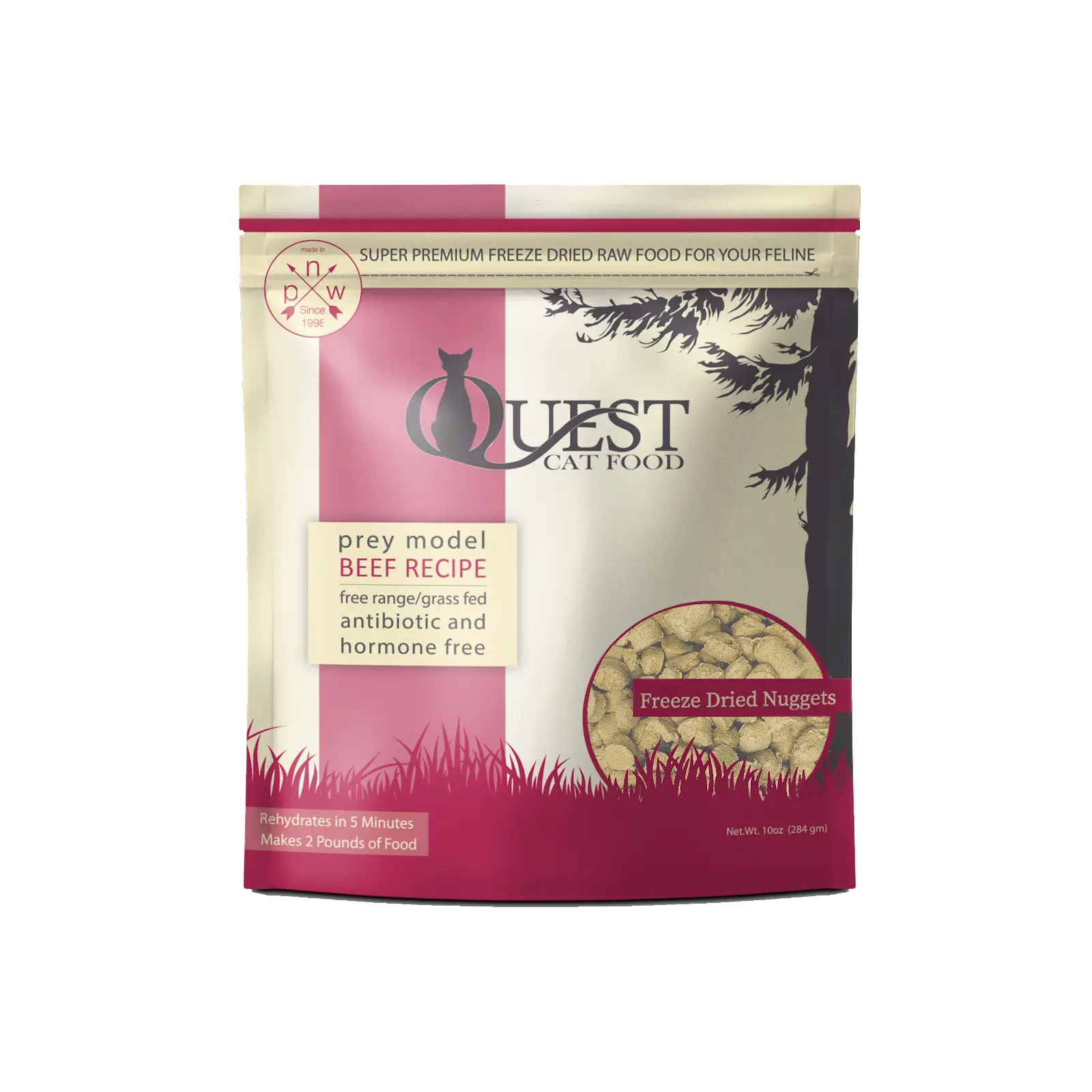 Steve's Quest 凍乾貓糧 - 牛肉配方 10oz