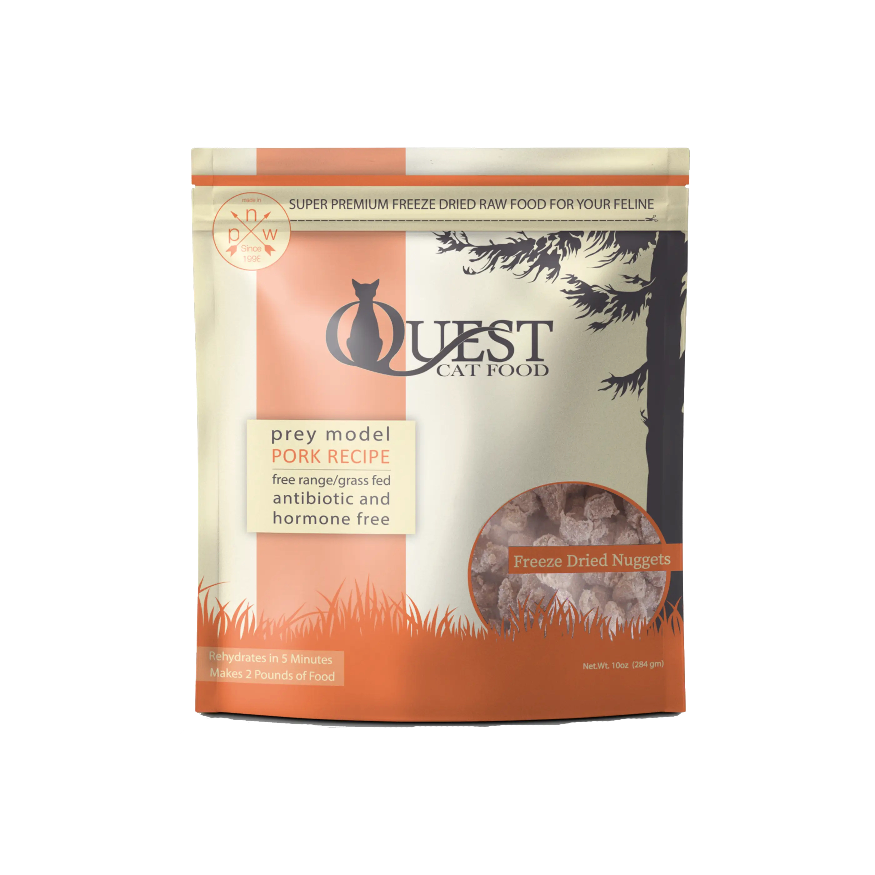 Steve's Quest 凍乾貓糧 - 豬肉配方 10oz
