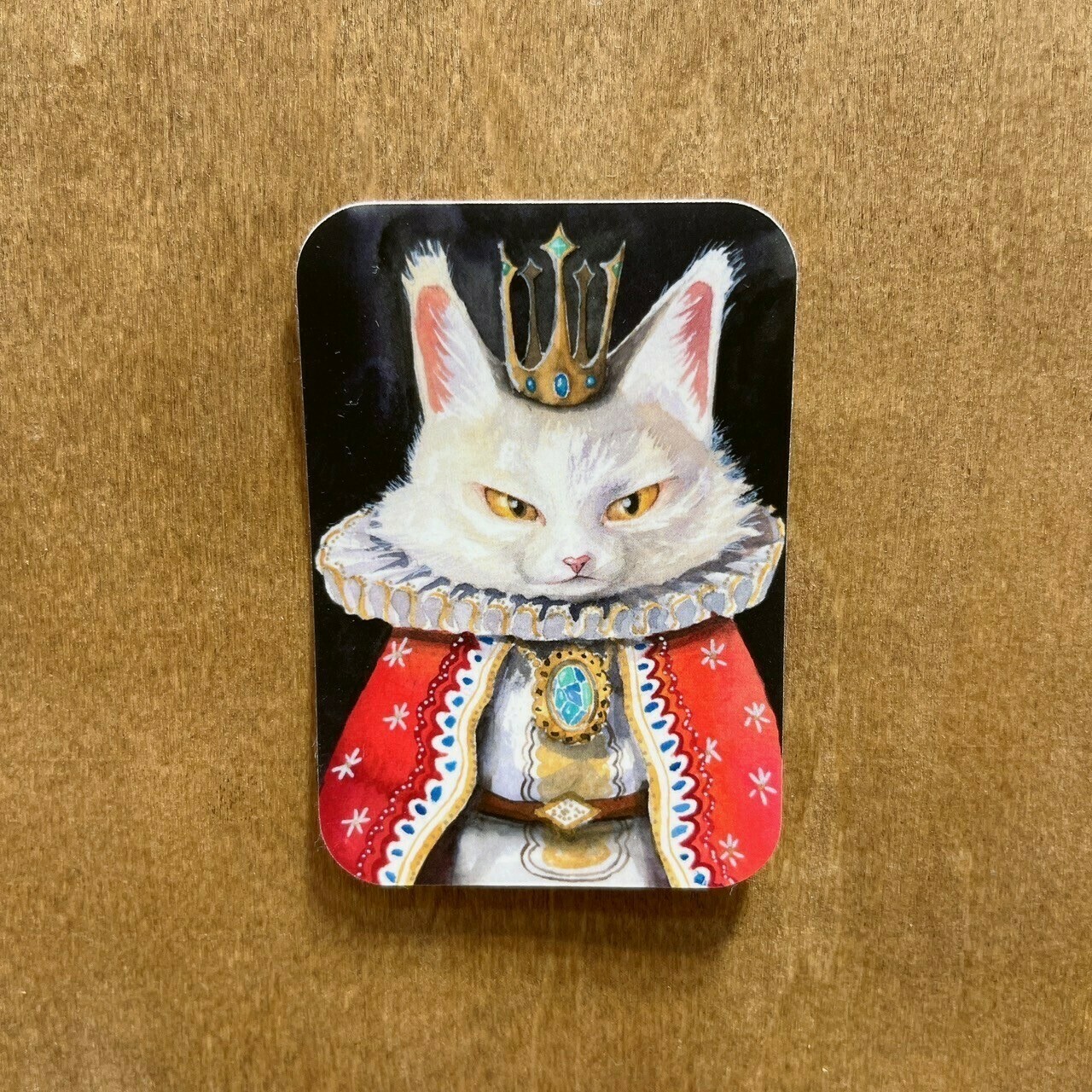 一氏夫婦 Escouple｜動物王國｜防水貼｜白貓