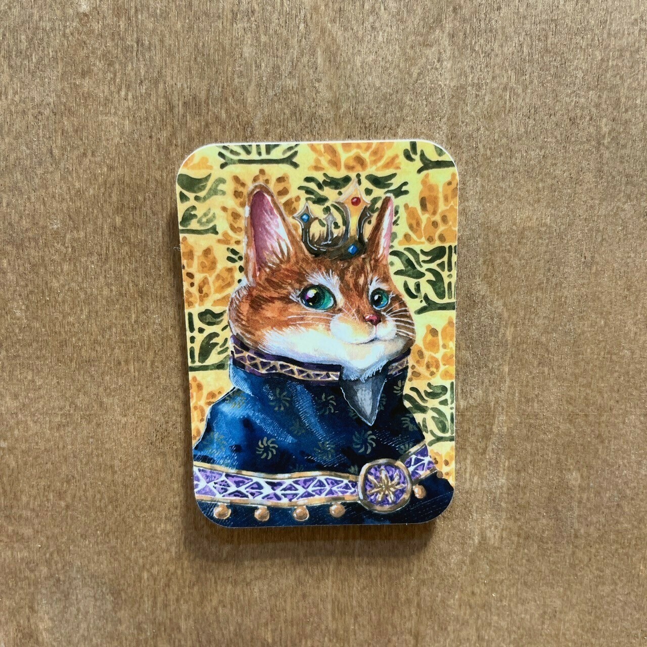 一氏夫婦 Escouple｜動物王國｜防水貼｜橘貓