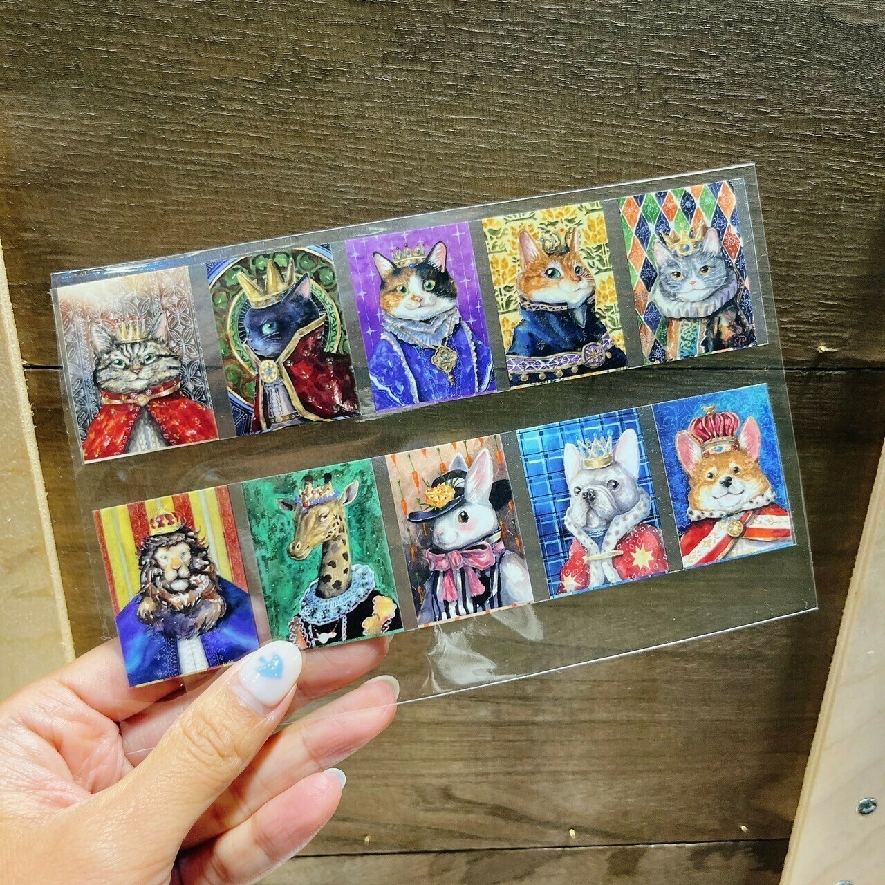 一氏夫婦 Escouple｜動物王國｜PET紙膠帶