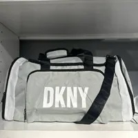 [S] DKNY V1410011 TRAVEL SPORTS DUFFLE BAG,ALLOY, 755404252318 (SD875)