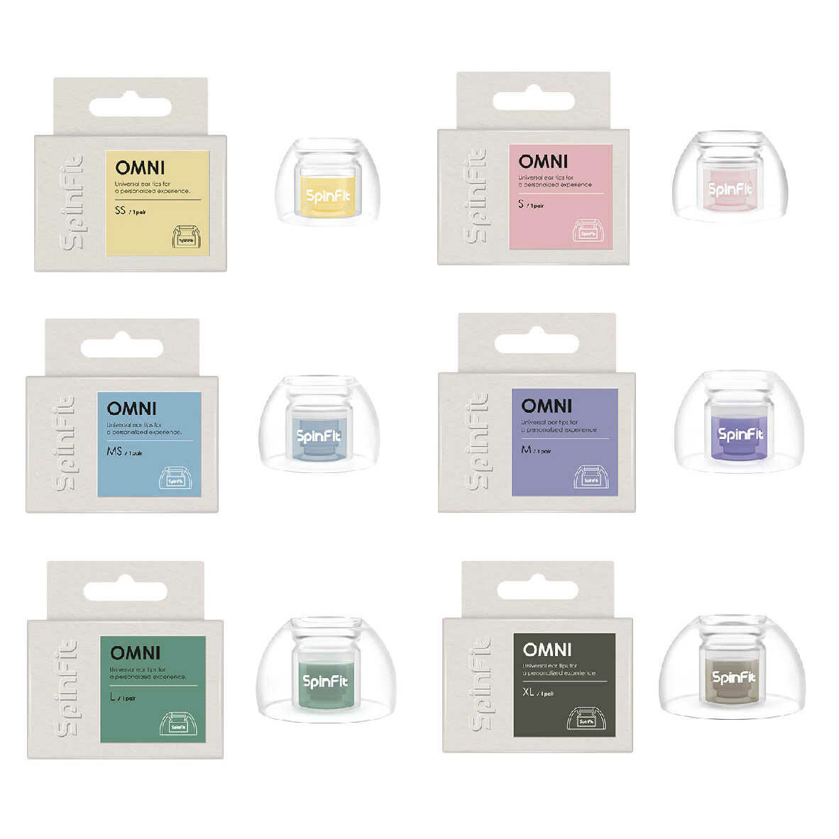 SpinFit OMNI 真無線耳塞 柔軟與彈性兼具 全方位解鎖音樂實力 增強音域結構