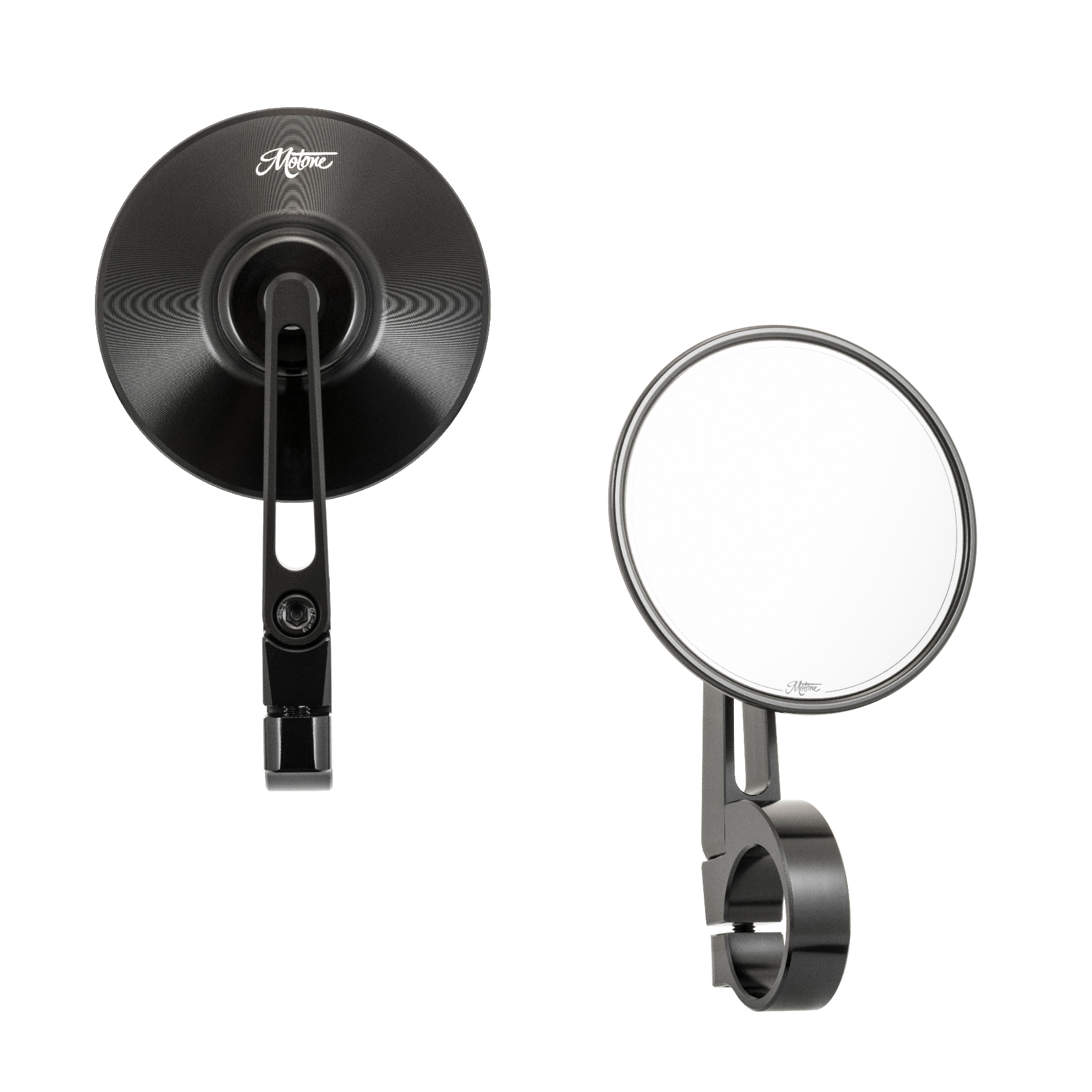 Motone 把手端 後照鏡 3吋圓 超薄 Turismo