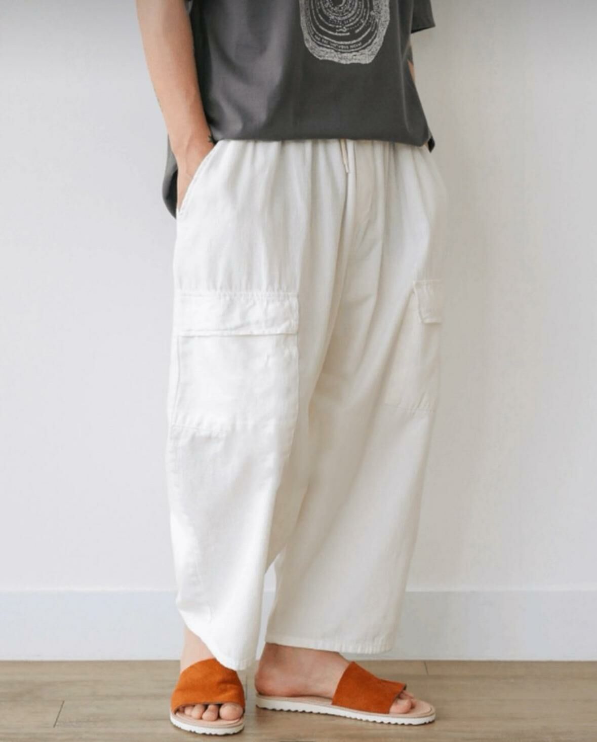 工裝鬆身褲 P2327