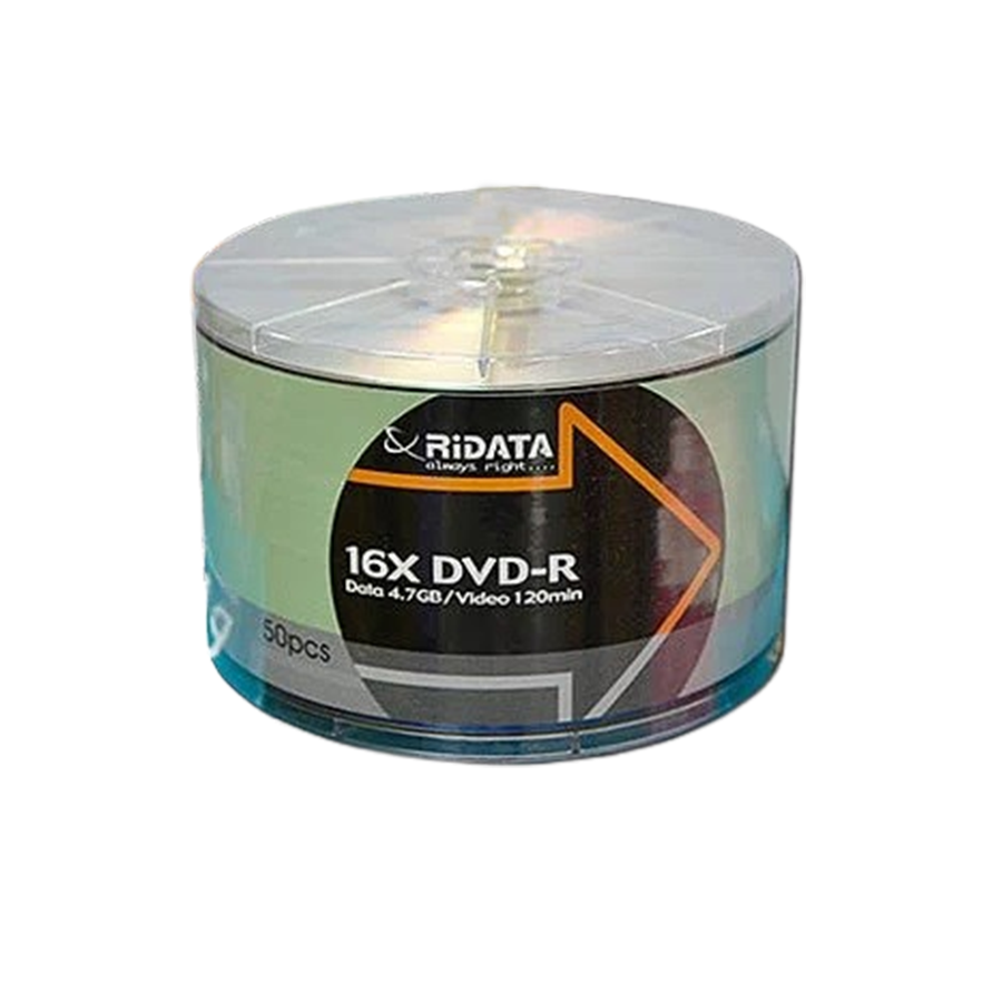 RIDATA 錸德  16X DVD-R 50片