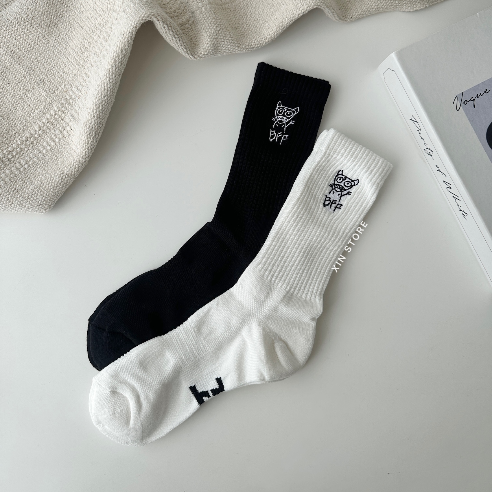 Best Foot Friend BFF Sock Little Devil 小惡魔 長襪