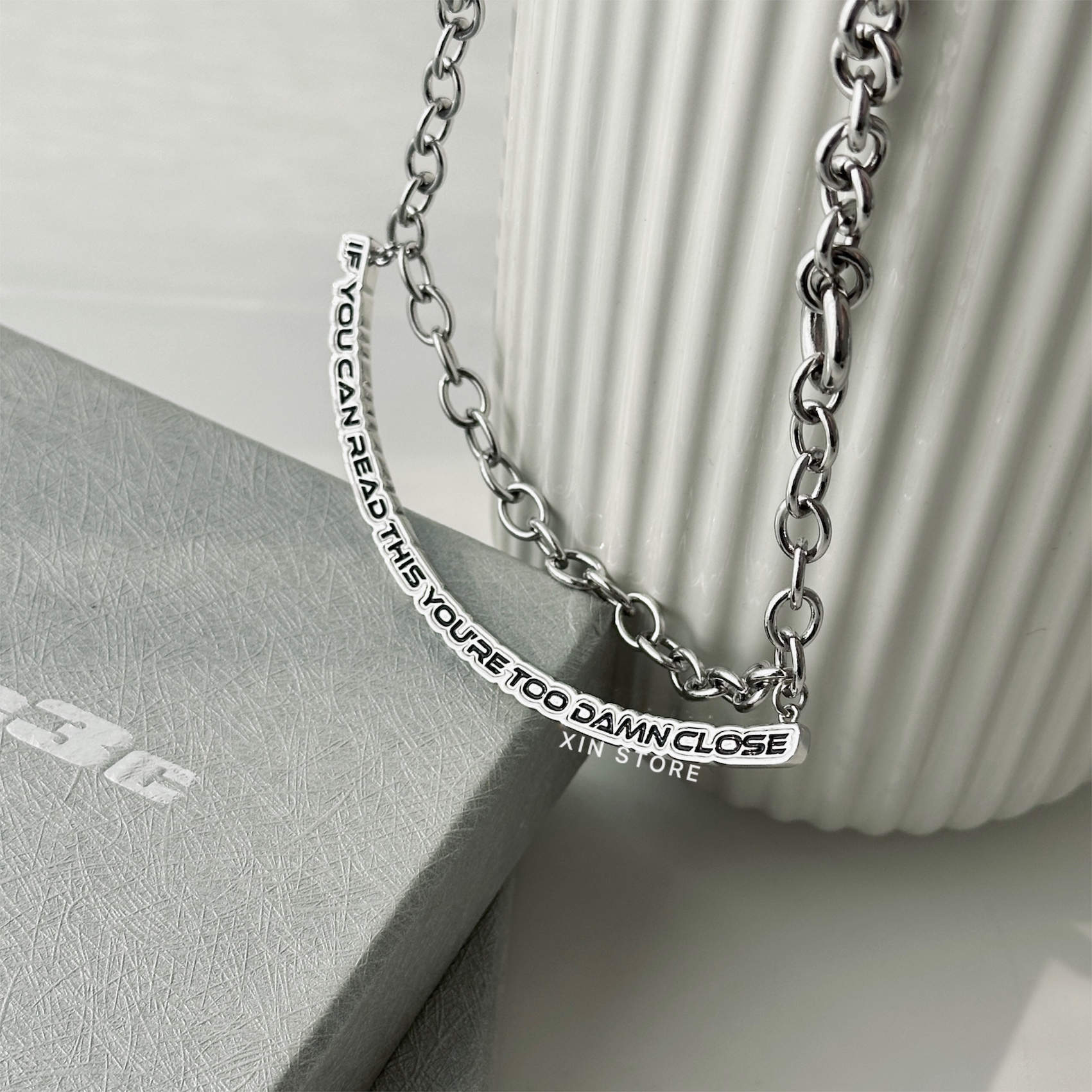 Fe3c Too Damn Close Necklace 離我太近 項鍊 二色