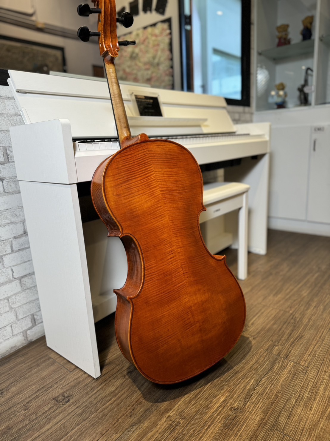 出清 3/4 虎紋楓木大提琴