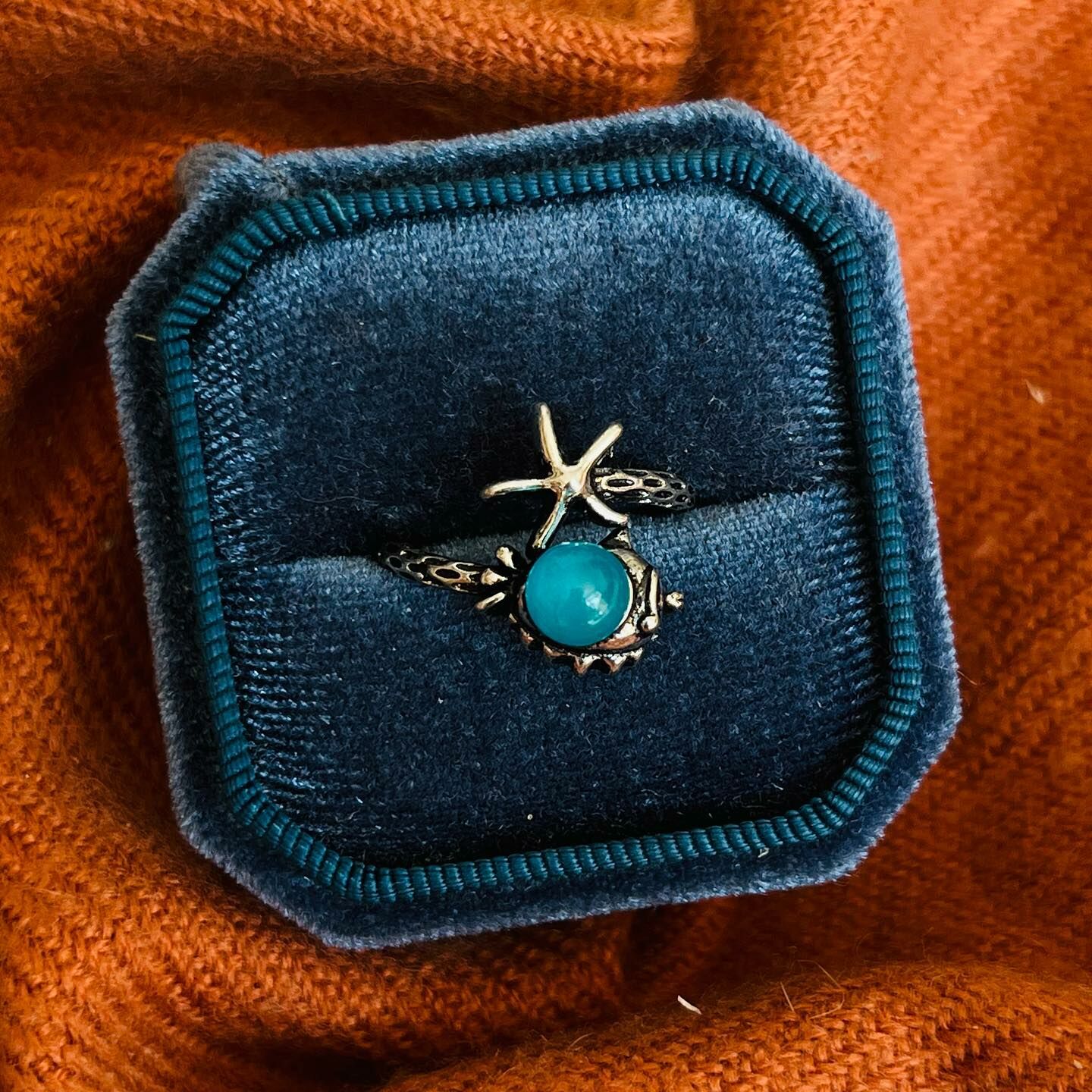 [原石] 冰種天河石 水晶戒指