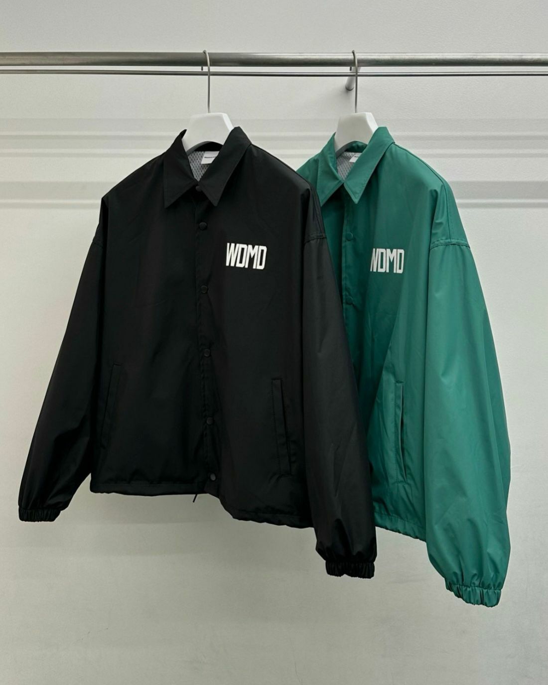 英文字反領風褸 WELL DONE-031JK