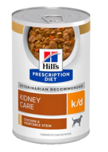 希爾思™處方食品 犬用k/d™ 雞肉燉蔬菜罐頭 12.5oz (12罐裝)