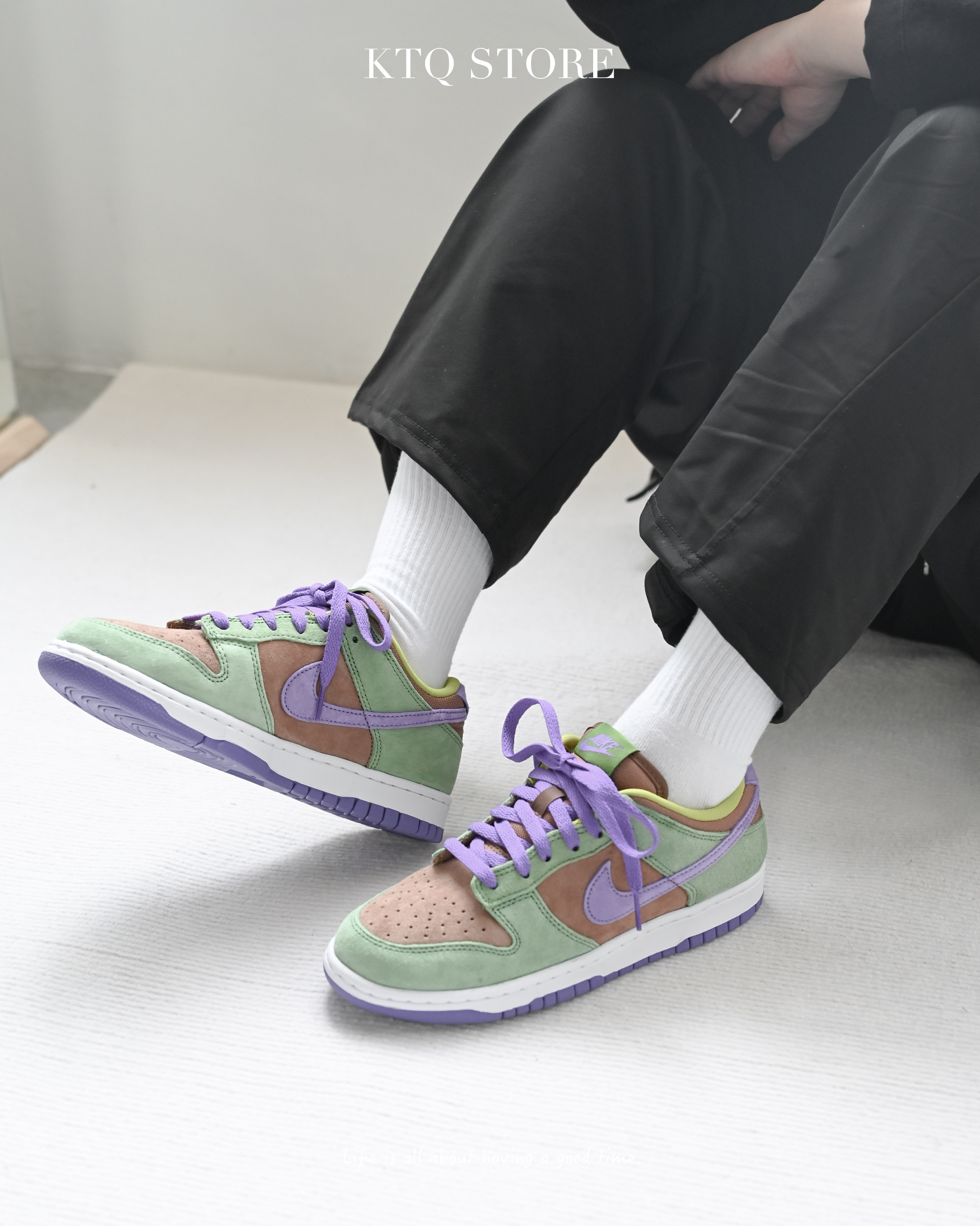 KTQ STORE ‧ Nike Dunk Low Veneer  棕綠紫 醜小鴨 DA1469-200