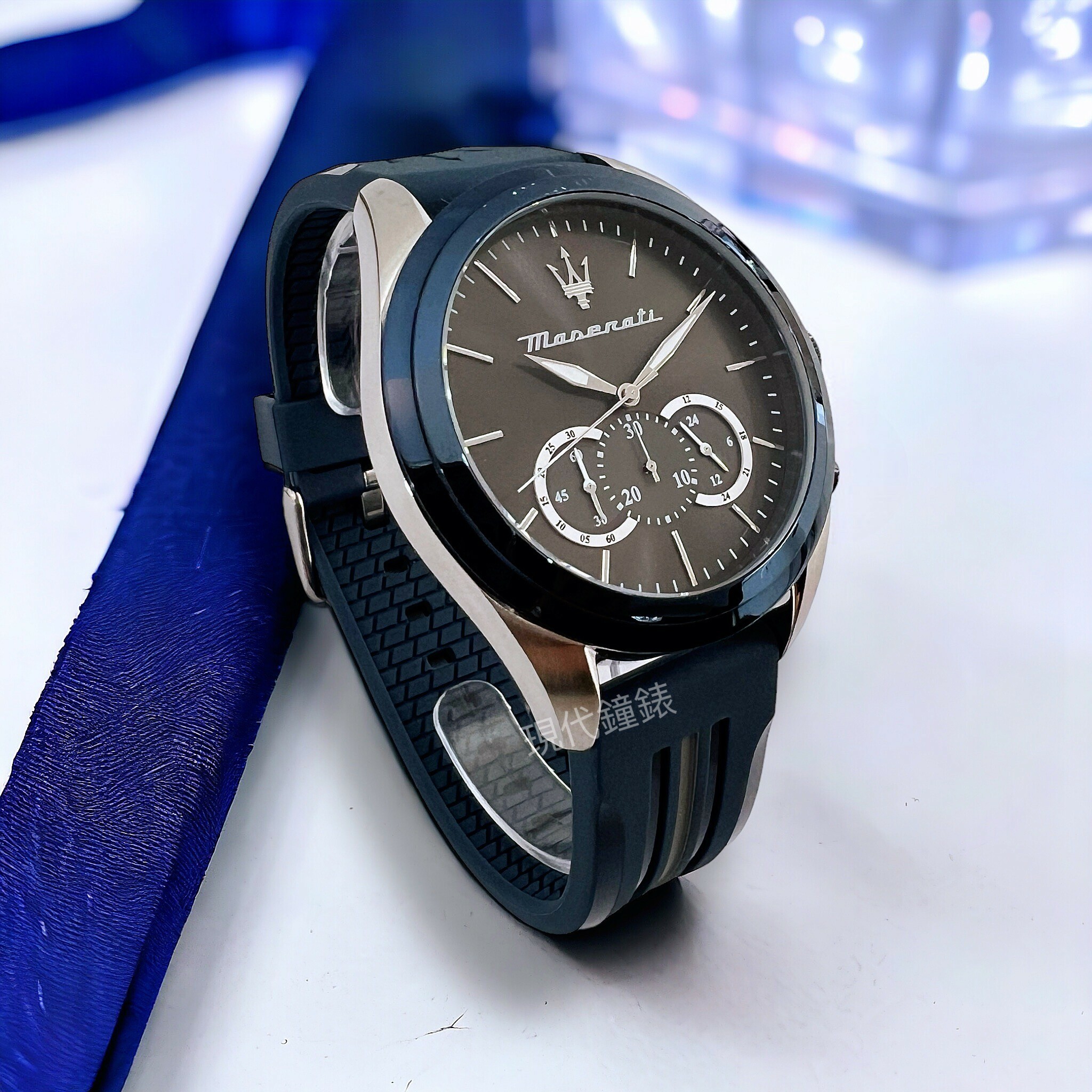 【MASERATI 瑪莎拉蒂】長征終站系列三眼腕錶R8871612046 45mm 現代鐘錶