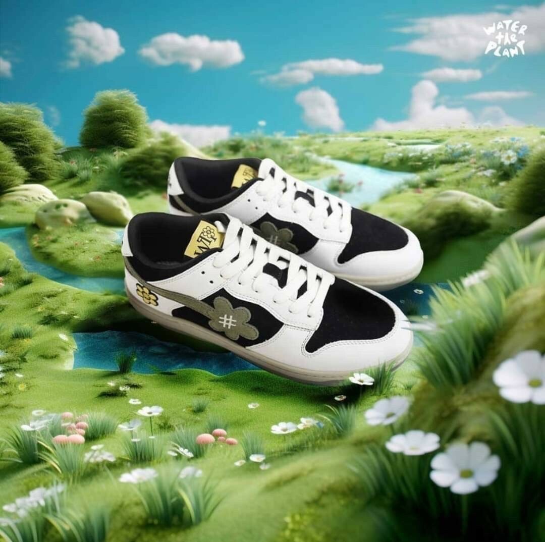 WATER THE PLANT 橄欖綠 小花鞋 黑綠 白松露 WTP