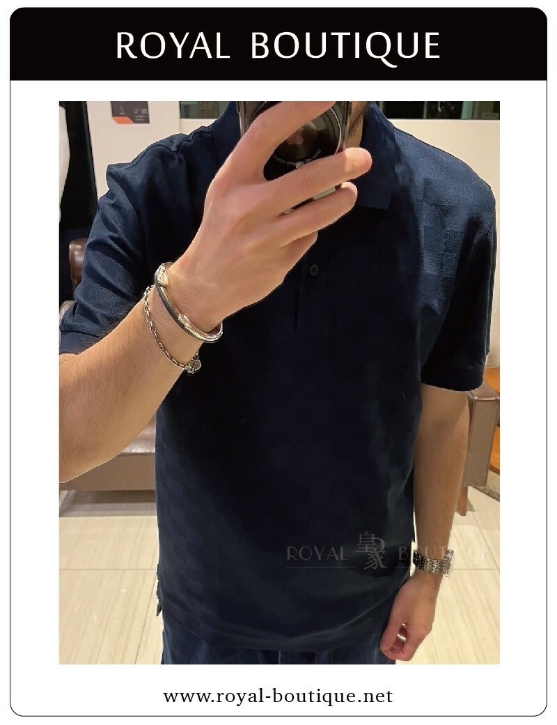 BOSS X PORSCHE 聯名賽車棋盤格短POLO衫