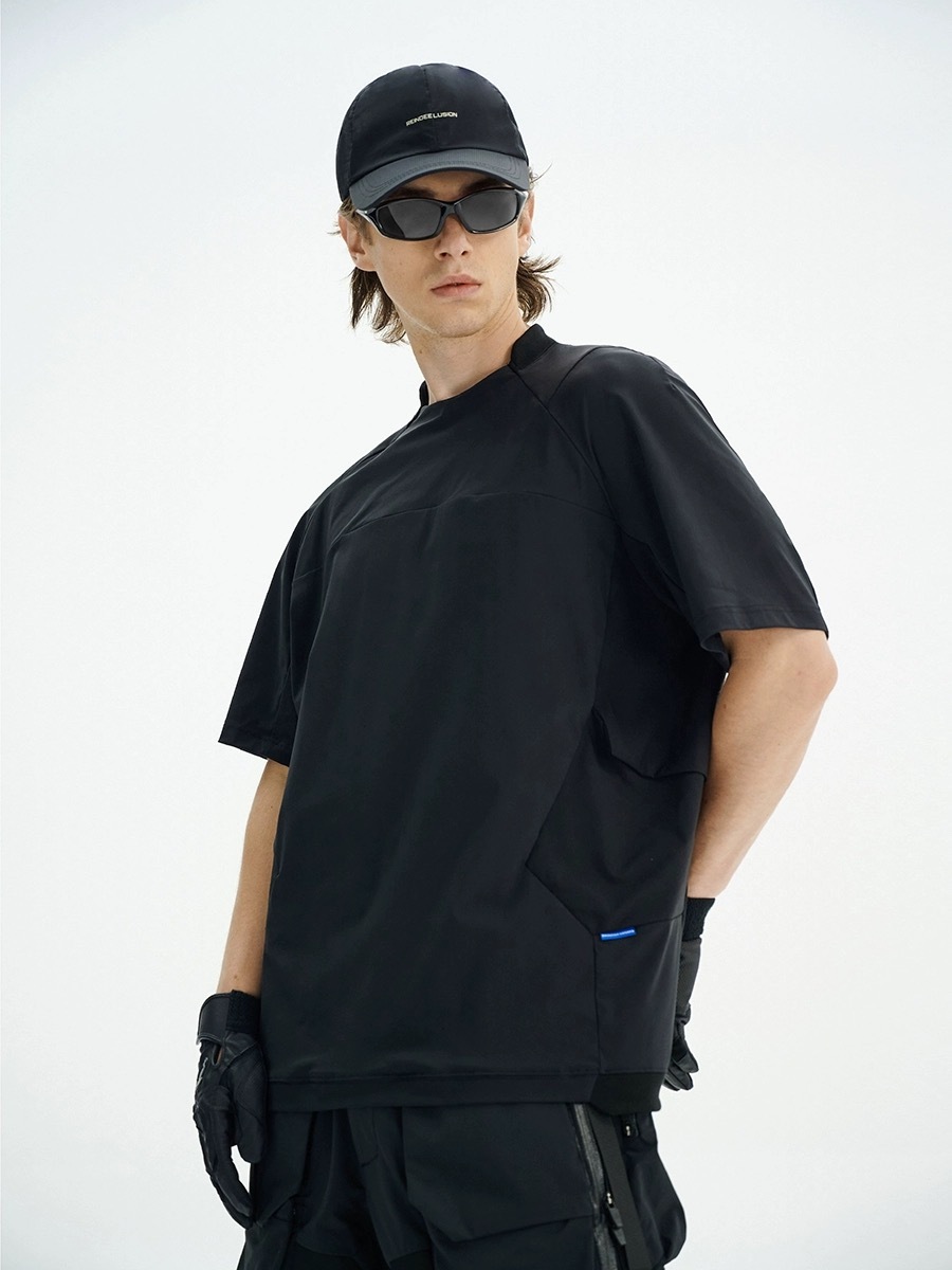 RL | REINDEE LUSION 先鋒機能城市速乾冰感錯層剪裁隱蔽袋短袖T