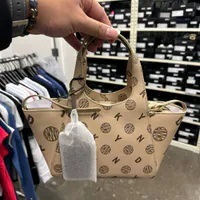 [S] DKNY KZD13V83 LOGO MINI TOTE,CHINO MONOGRAM, 755406970661 (SD882)