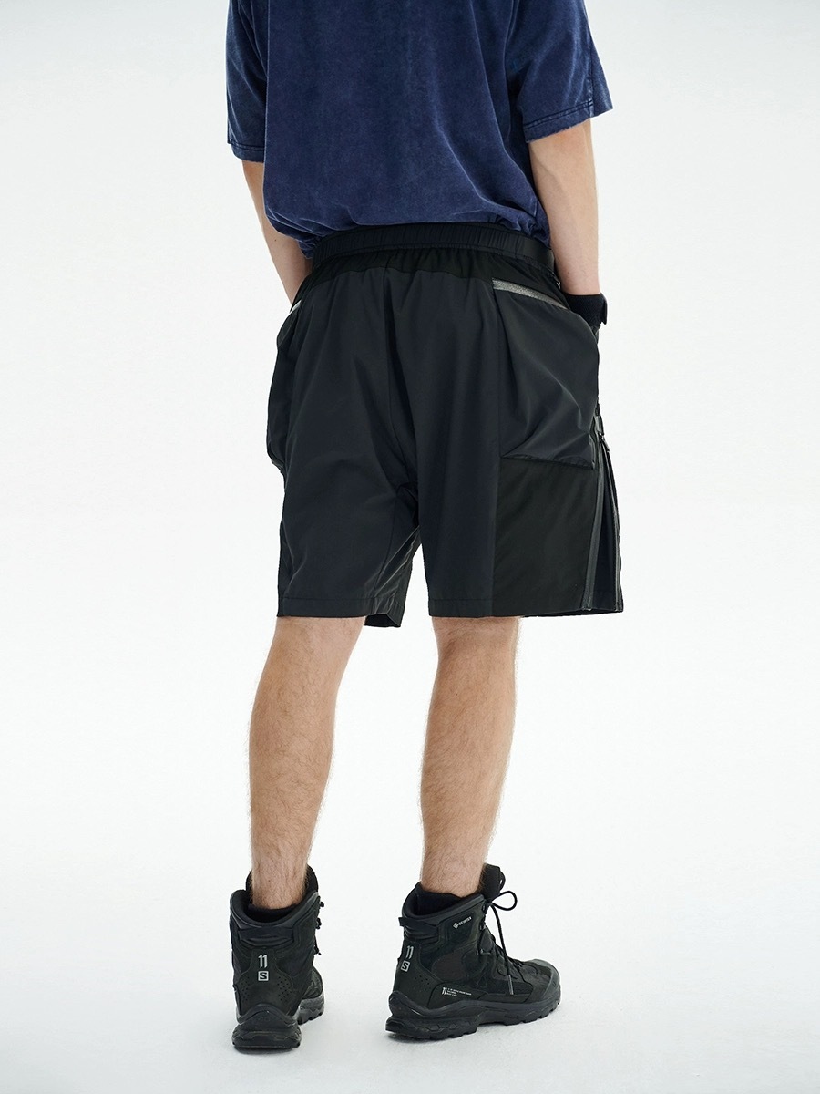 RL | REINDEE LUSION 戰術異形剪裁多功能拉鍊戶外防潑水寬鬆短褲