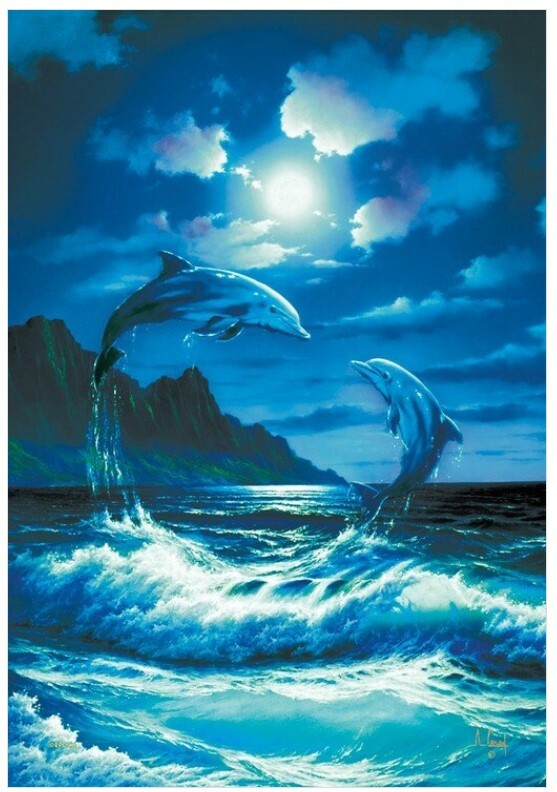 跳躍的海豚 (夜光)