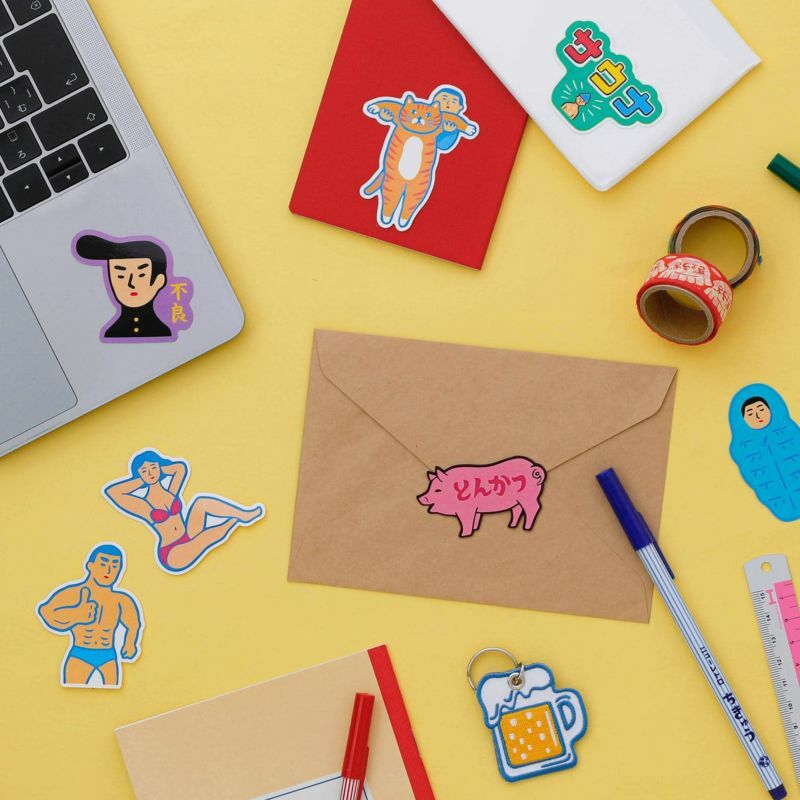 造型防潑水貼紙｜HIGHTIDE 日本