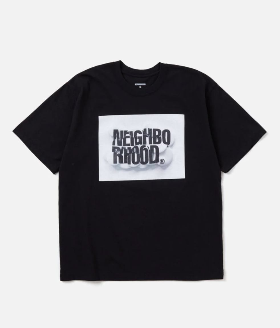 [現貨] NEIGHBORHOOD NH . TEE ST28 | (BLACK / WHITE)