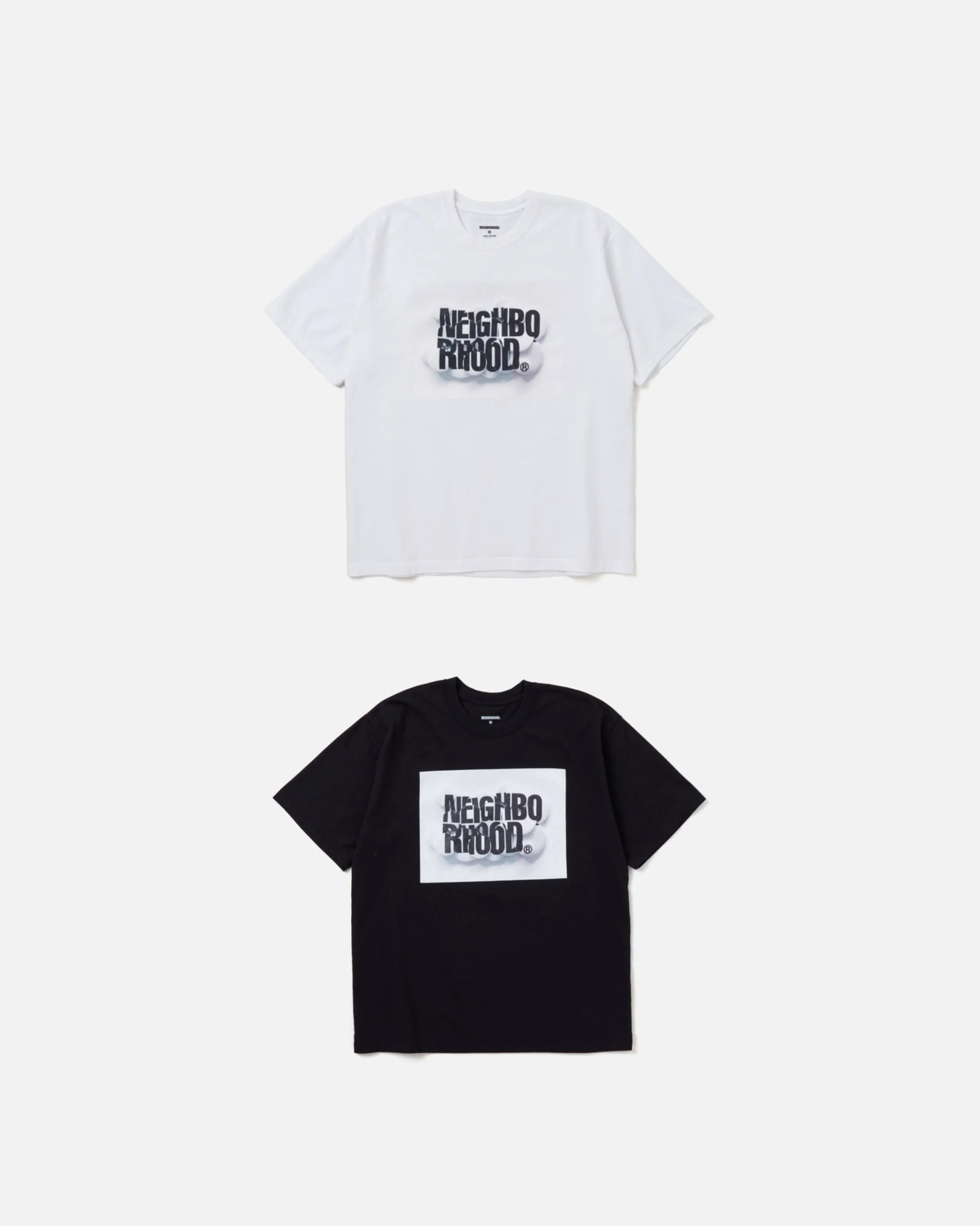 [現貨] NEIGHBORHOOD NH . TEE ST28 | (BLACK / WHITE)