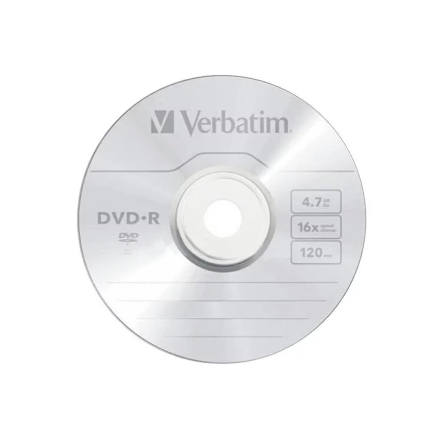 威寶 Verbatim藍鳳凰 DVD-R 16X 50片桶裝 中環代工