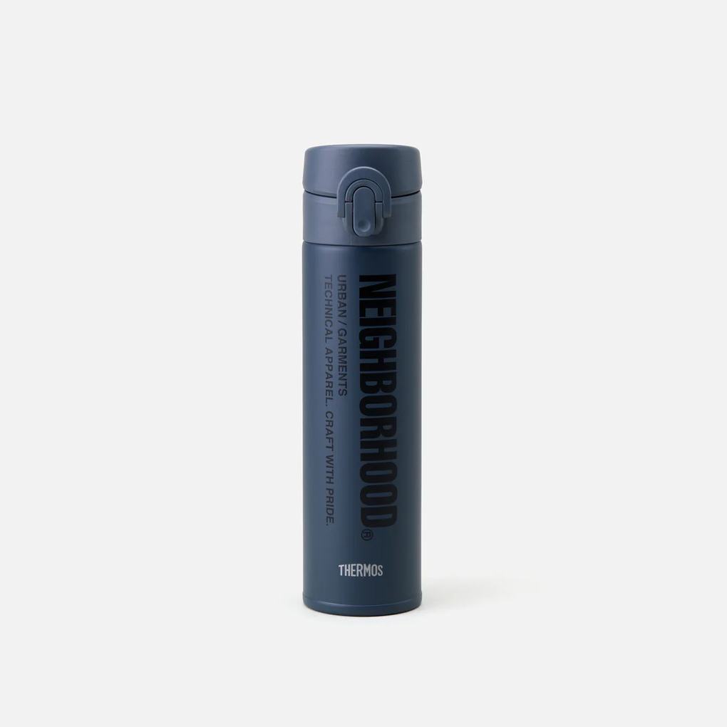 400ml Vacuum Insulated Bottle - Gray Blue - THERMOS